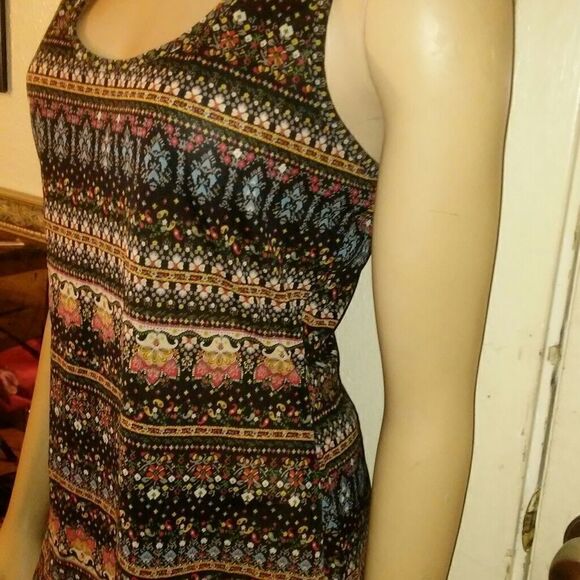 WET Seal sleeveless multicolored shirt, size XL - Picture 5 of 7